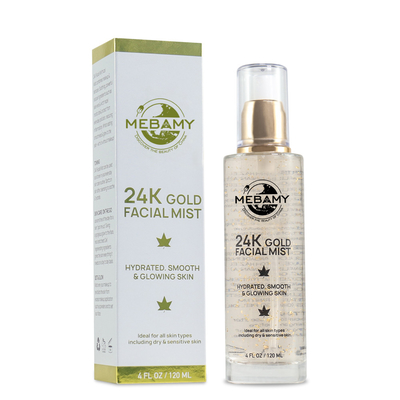 Hyaluronic кисловочные брызги тумана Vegan золота 24K лицевые для всех типов кожи