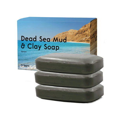 Удаление Eczema угорь Cleanser тела стороны мыла Адвокатуры глины грязи мертвого моря метки частного назначения естественное